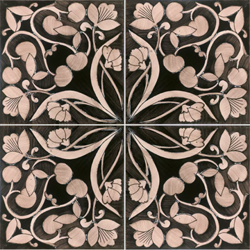 FIORI SCURI POLVICA MANGANESE - Ceramic wall tiles / flooring by FRANCESCO DE MAIO - view 3